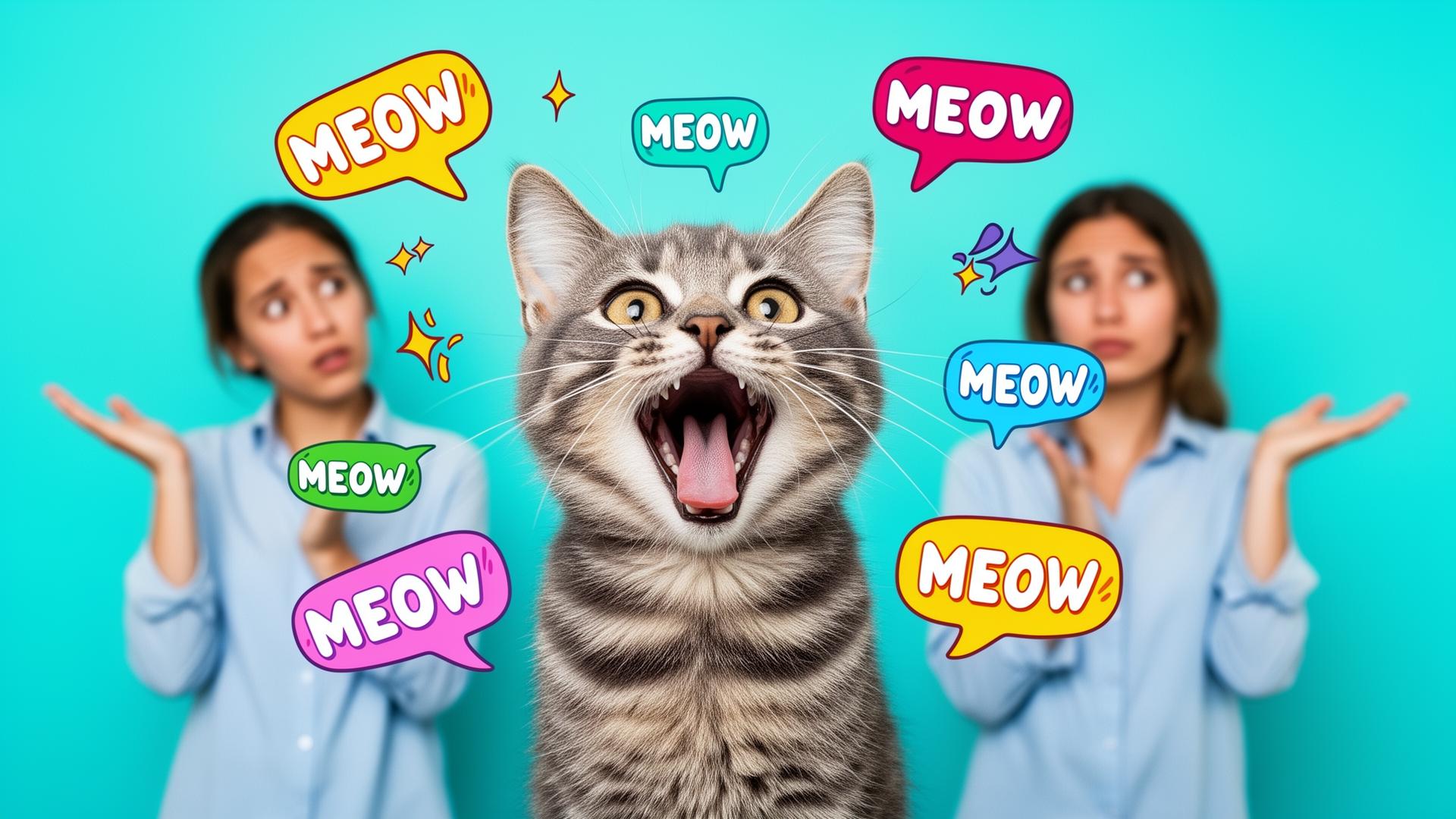 Gato miando muito - O que pode ser?