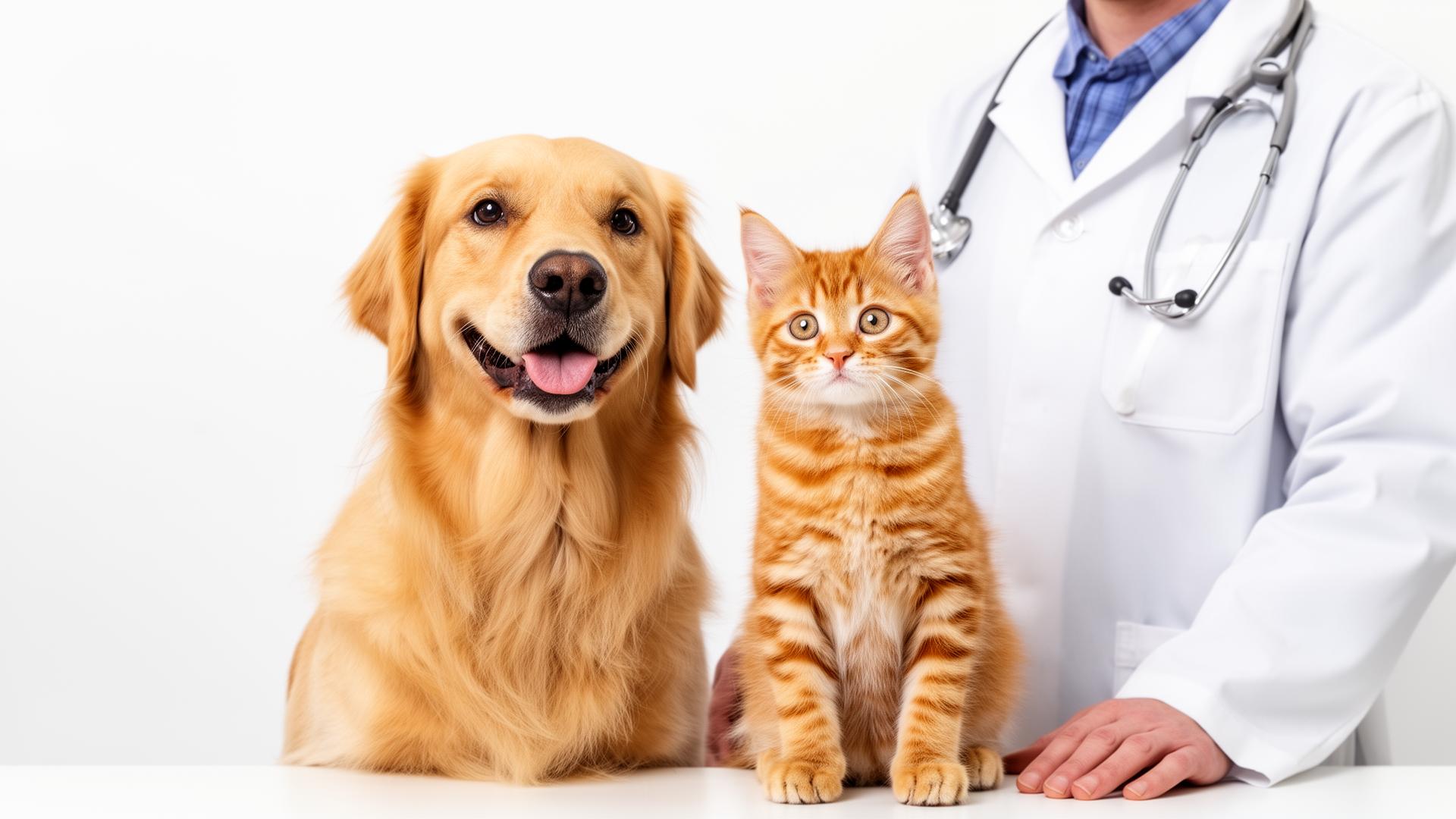 Plano Pet ou Veterinário Avulso? Cachorro e gato com veterinário