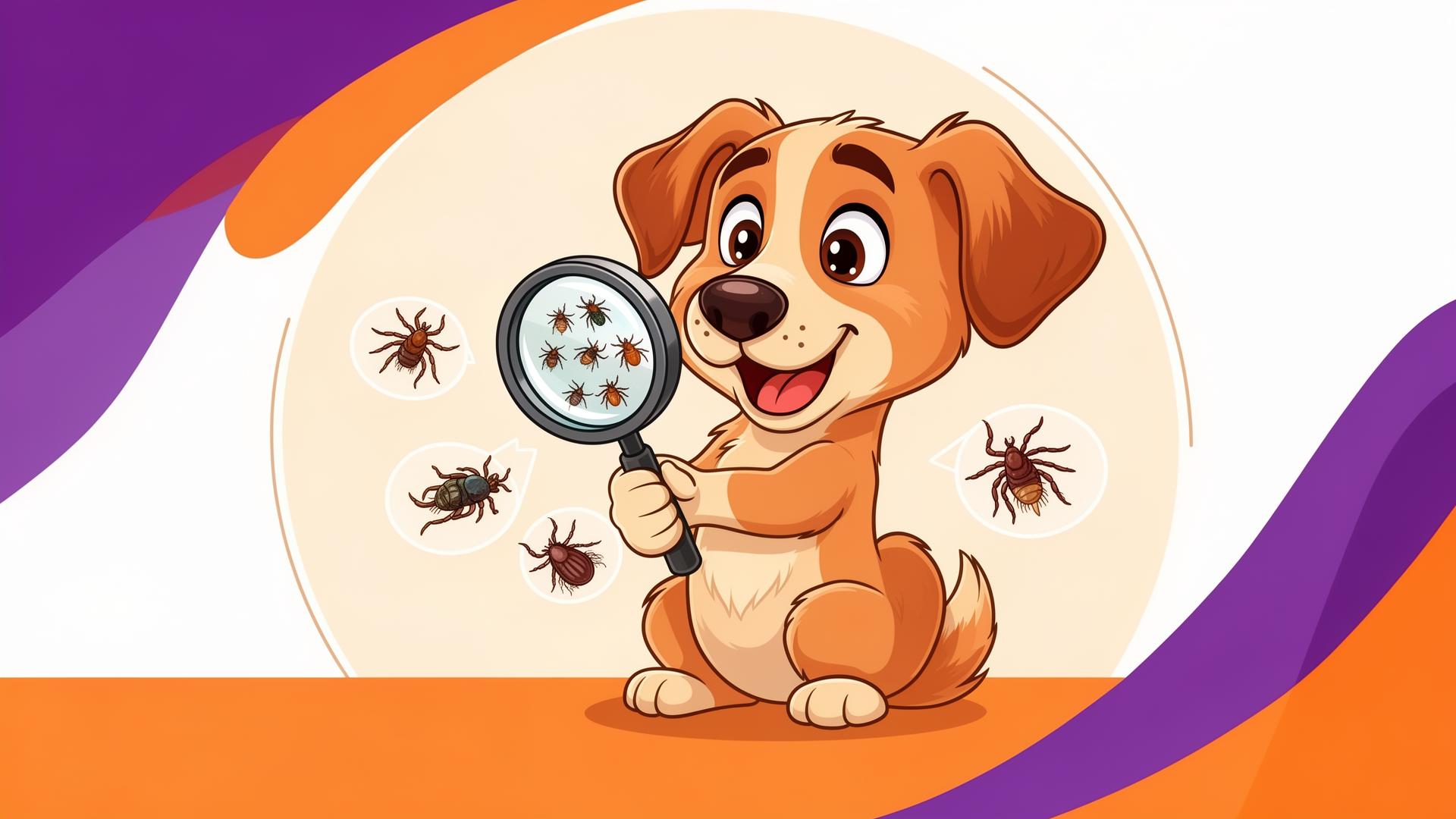 Cachorro com Pulga ou Carrapato