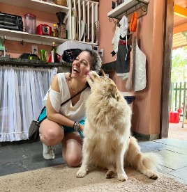 Carolina Bombonatti, Médica Veterinária. Um jesto de amor com os pets!