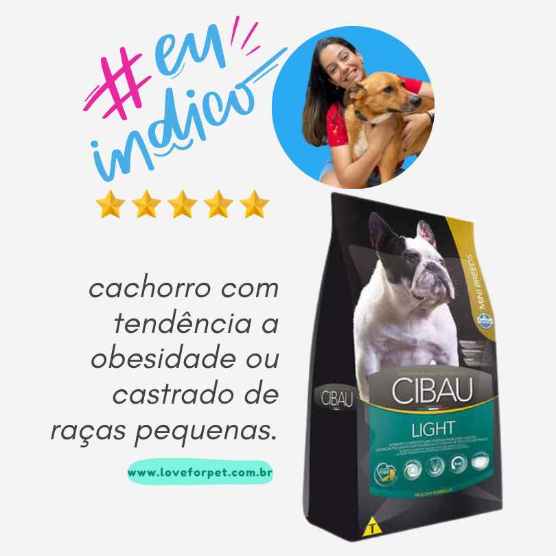 Ração para cachorro castrato Cibau