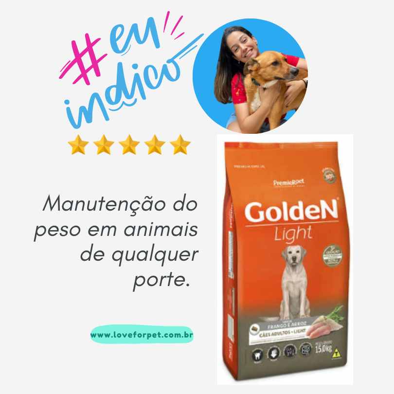 Ração para cachorro castrato Golden