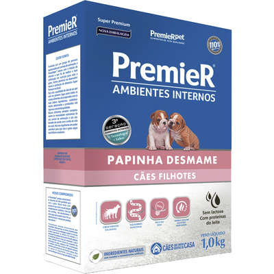 Papinha de desmame da Premier