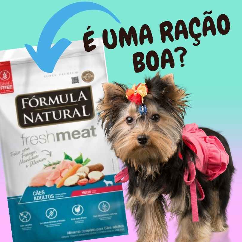 Ração Fórmula Natural é boa?